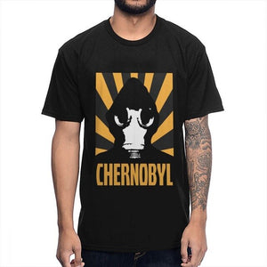 Graphic Print Nuclear Disaster Chernobyl T Shirt