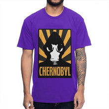 Load image into Gallery viewer, Graphic Print Nuclear Disaster Chernobyl T Shirt