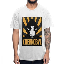 Load image into Gallery viewer, Graphic Print Nuclear Disaster Chernobyl T Shirt